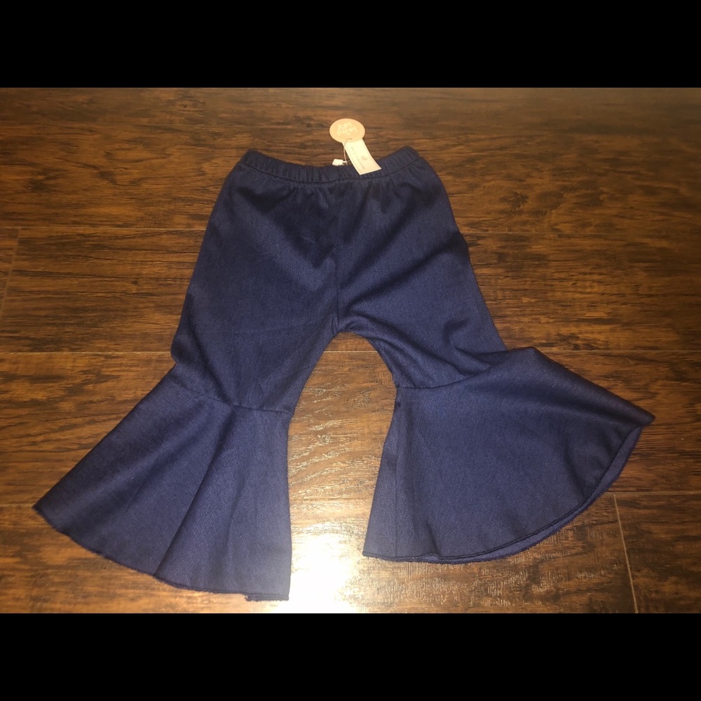 Denim bell bottoms